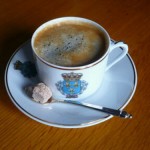 tasse à thé, armes de France