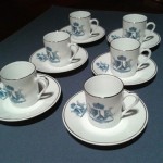 service à café armorié