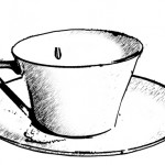 tasse à thé et sa soucoupe - 2ème modèle